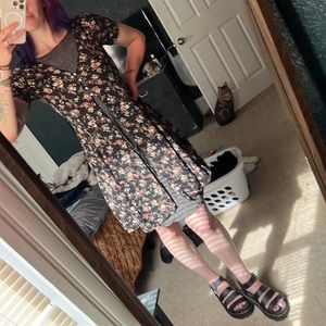 Vintage Floral Dress